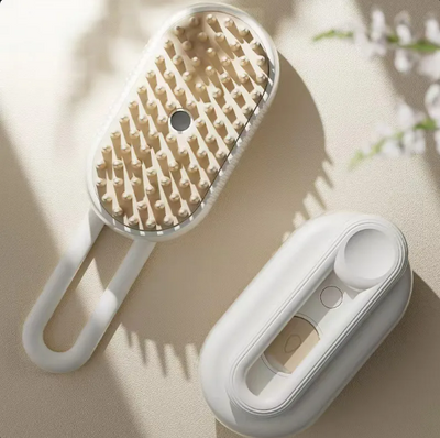 PawMist Steam Brush for Dogs & Cats