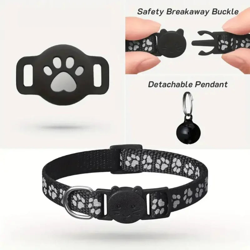 Collier GPS intelligent — Localisation en temps réel pour chat & chien