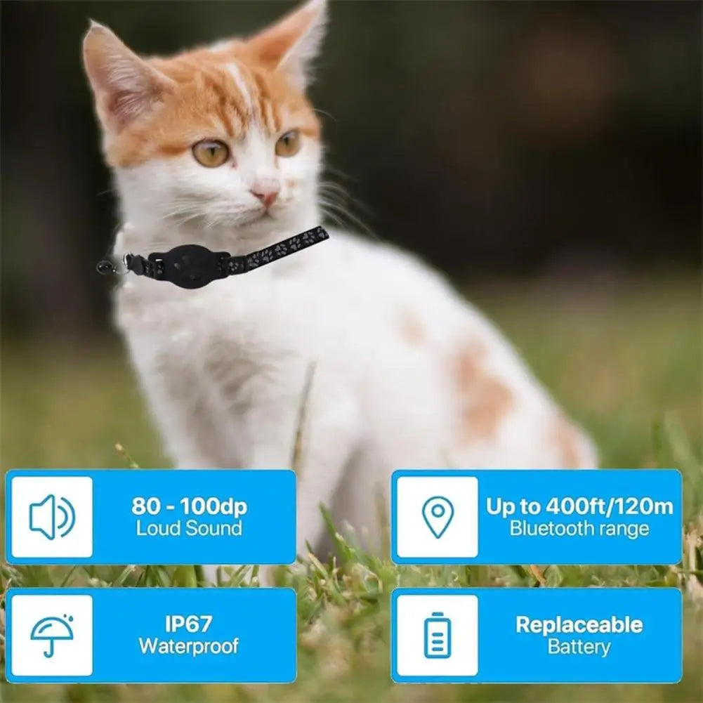 Collier GPS intelligent — Localisation en temps réel pour chat & chien