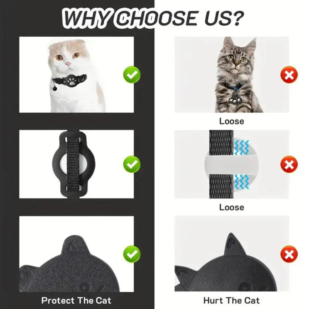 Collier GPS intelligent — Localisation en temps réel pour chat & chien