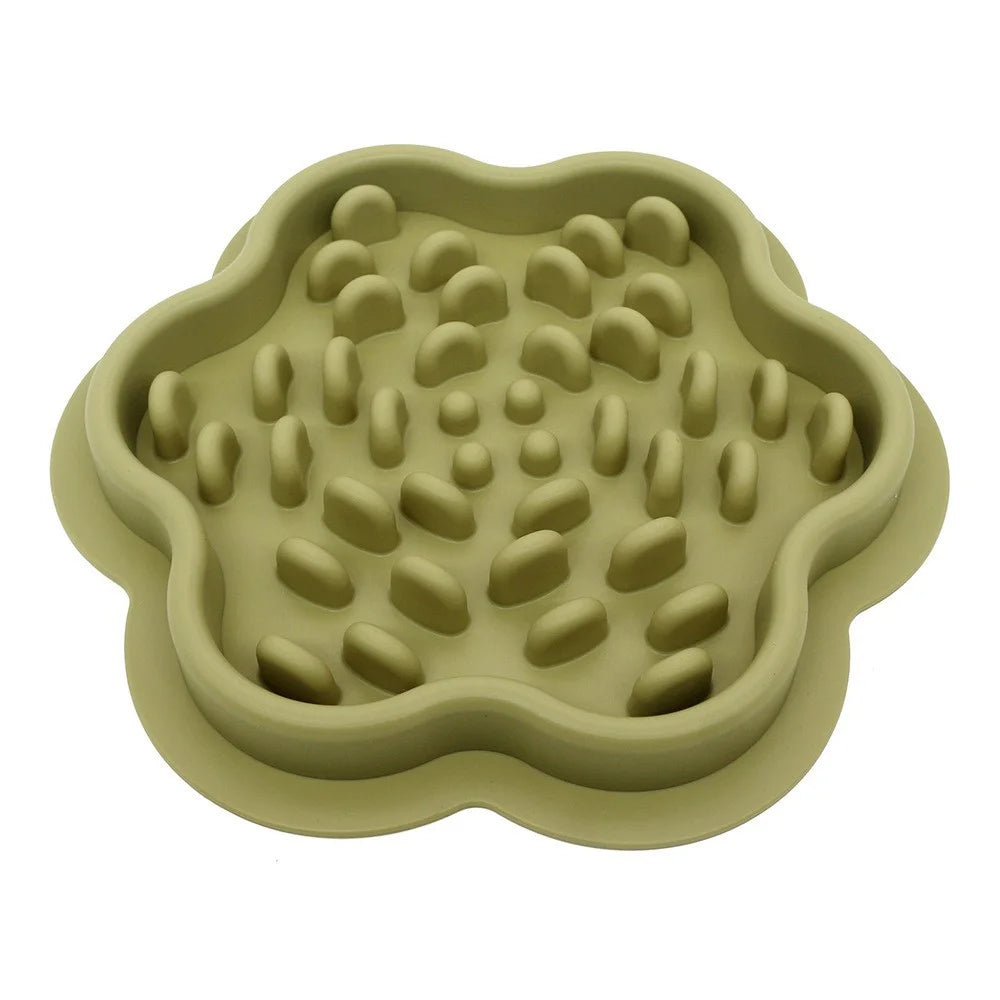 Bol anti-glouton pour chien & chat — Tapis silicone antidérapant