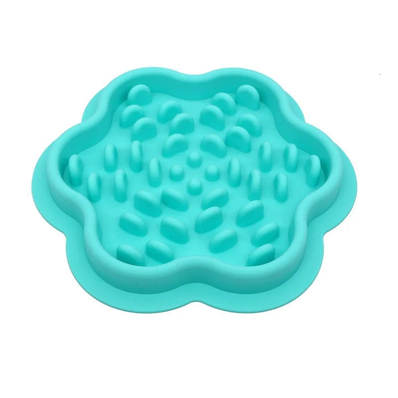 Bol anti-glouton pour chien & chat — Tapis silicone antidérapant