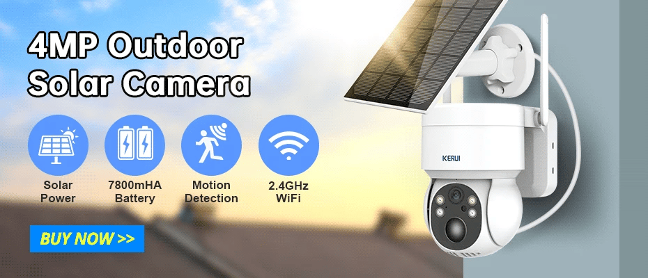 Caméra intérieure intelligente pour animaux — Wi-Fi 4K HD