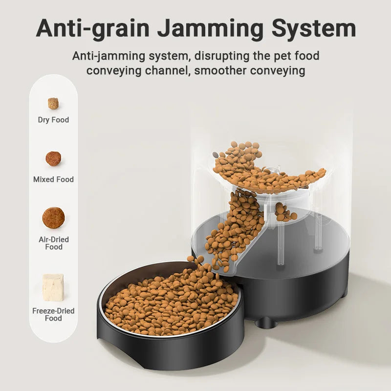 Distributeur automatique de croquettes 2L — Programmable Wi-Fi